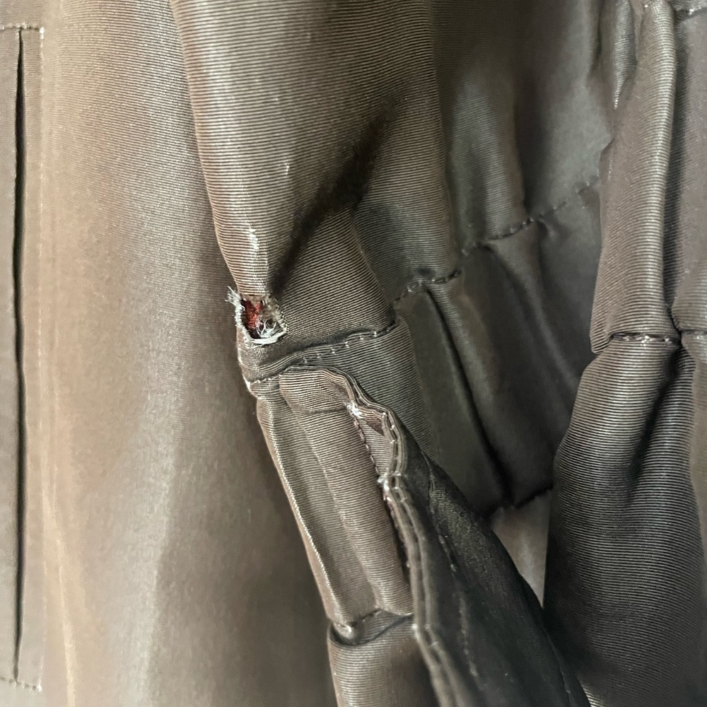 Vintage Saint Laurent Rive Gauche Silk trench coat - Picture 9 of 11